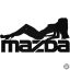 Mazda Nő "1" matrica