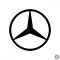 Mercedes embléma matrica