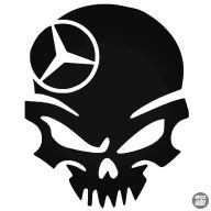 Mercedes koponya matrica
