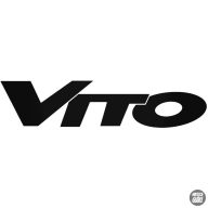 Mercedes Vito felirat matrica