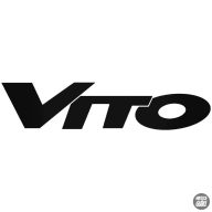 Mercedes Vito "1" felirat matrica