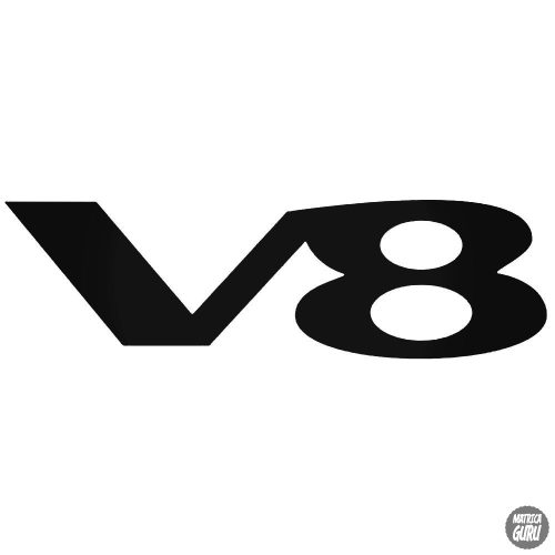 V8 felirat - Autómatrica