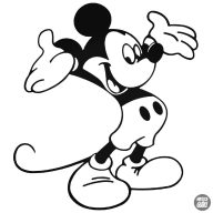 Vidám Mickey egér Autómatrica