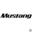 Ford Mustang embléma matrica 1