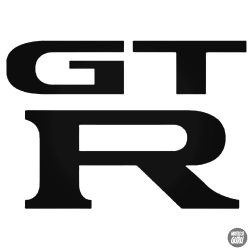 Nissan GTR felirat matrica