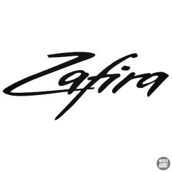 Opel Zafira felirat matrica