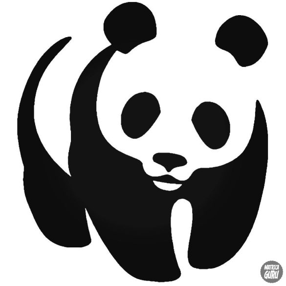 Panda állat "2" matrica