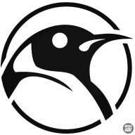 Pingvin Madár "1" matrica