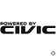 Powered By CIVIC Honda matrica
