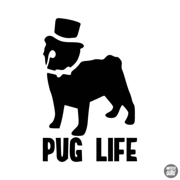 Pug Life matrica