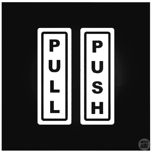 Pull Push feliratok Autómatrica