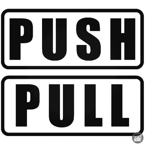 Push Pull felirat "1" Autómatrica