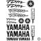Yamaha TDM 850 szett matrica