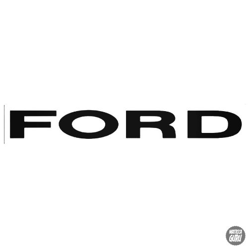 Ford matrica egyszerű felirat