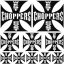 Choppers szett - Szélvédő matrica
