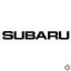 Subaru egyszerű felirat matrica 