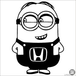 Honda matrica Minion szerelő