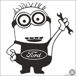 Ford matrica Minion szerelő