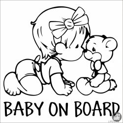 Baby on Board "15" autómatrica