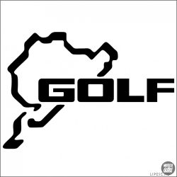 Golf Nürburgring matrica