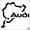 AUDI matrica Nürburgring 