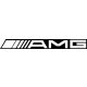 Mercedes AMG matrica jelzés