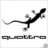 AUDI Quattro matrica