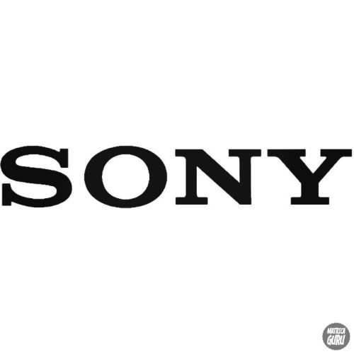 SONY egyszerű felirat Autómatrica