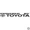 Powered by Toyota matrica