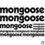 Mongoose bicikli matrica szett
