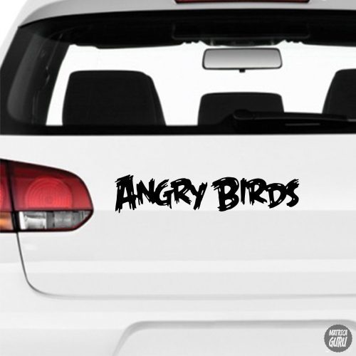 Angry Birds Felirat matrica