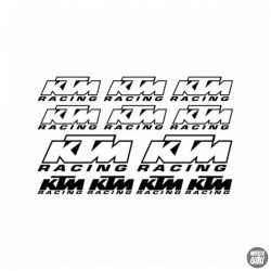 KTM Racing Team "1" szett matrica