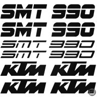 KTM 990 SMT szett matrica
