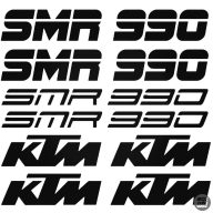 KTM 990 SMR szett matrica