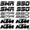KTM 950 SMR szett matrica