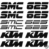 KTM 625 SMC szett matrica