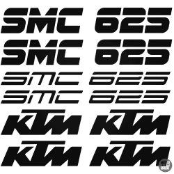 KTM 625 SMC szett matrica