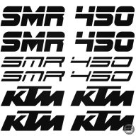 KTM 450 SMR szett matrica