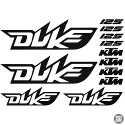 KTM 125 Duke szett matrica