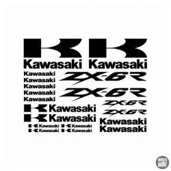 Kawasaki ZX6R 1 szett matrica
