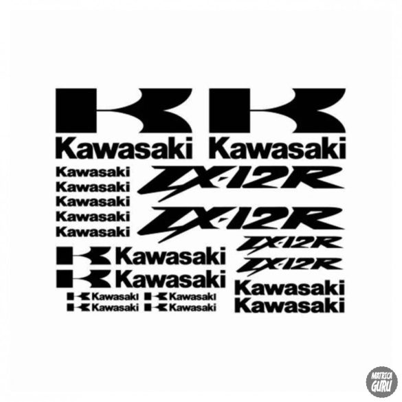 Kawasaki ZX12R szett matrica
