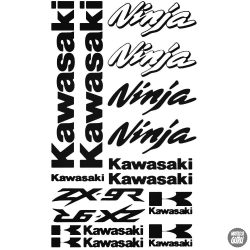 Kawasaki ZX9R Ninja szett matrica