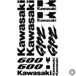 Kawasaki 600 GPZ szett matrica