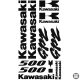 Kawasaki 500 GPZ szett matrica