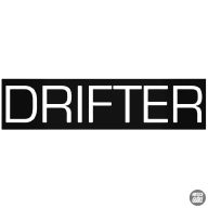 DRIFTER felirat "2" - Szélvédő matrica
