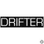 DRIFTER felirat "2" - Szélvédő matrica