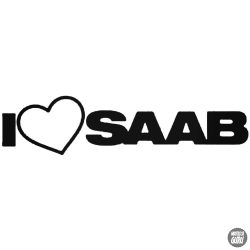 I Love SAAB matrica