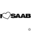 I Love SAAB matrica