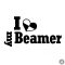 BMW matrica I Love My Beamer
