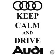 AUDI matrica Keep Calm
